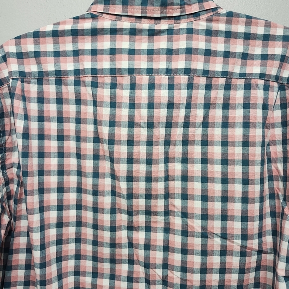J.crew factory men's button-down shirt size XL slim untucked flex washed - Picture 8 of 11